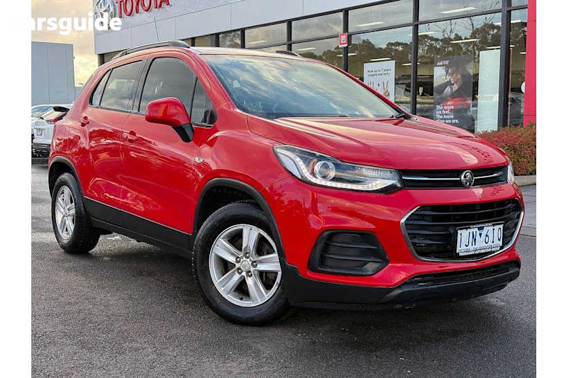 Red 2017 Holden Trax SUV LS F