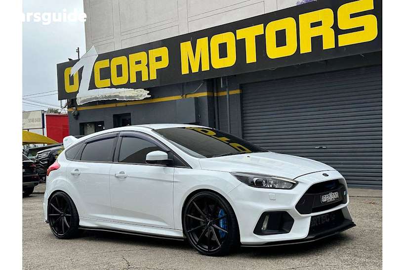 White 2018 Ford Focus Hatchback Rs (5 Yr)