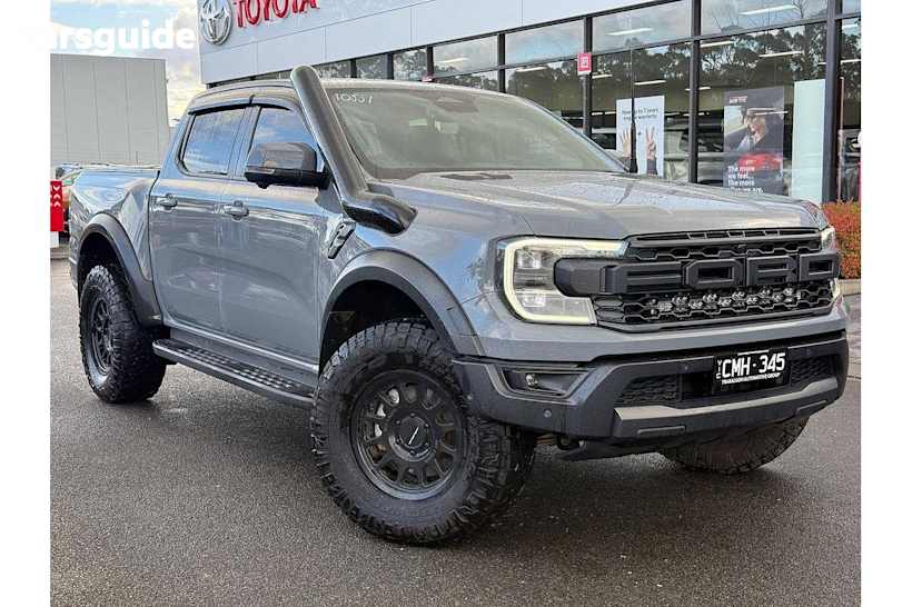 Grey 2023 Ford Ranger Ute Tray RAPTOR 4X4