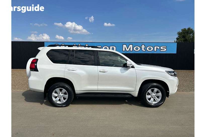 White 2019 Toyota Landcruiser Prado Wagon GXL 4X4