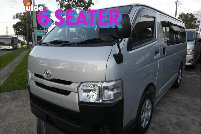 Silver 2019 Toyota Hiace Van DX
