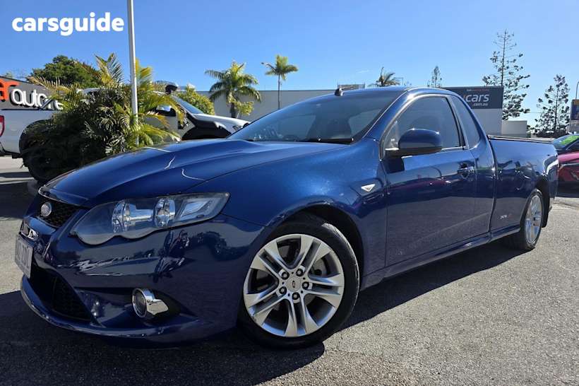 Blue 2008 Ford Falcon Utility XR8