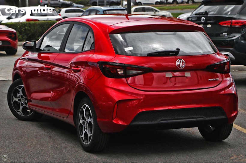 Red 2025 MG MG3 Hatch EXCITE F