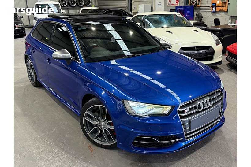 Blue 2015 Audi S3 Hatch 4WD