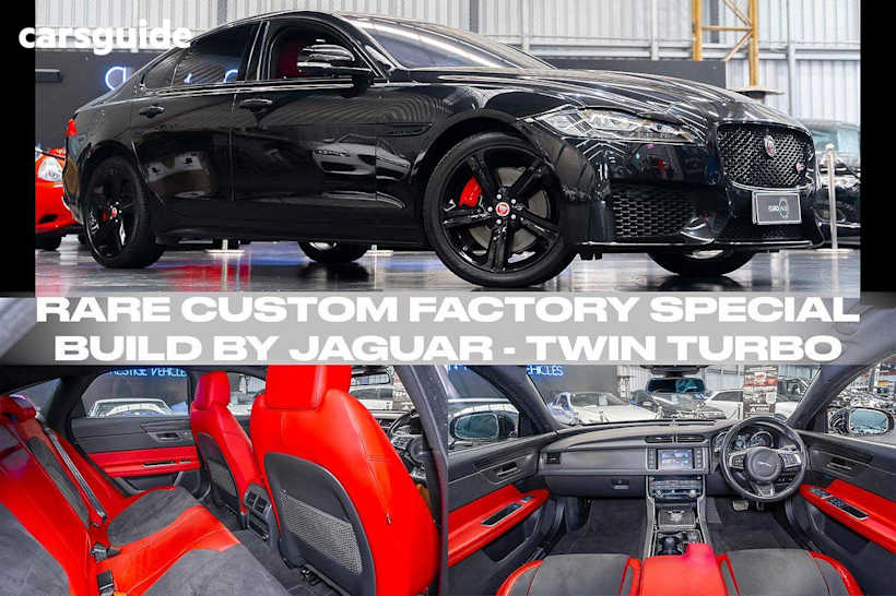 Black 2016 Jaguar XF Sedan 30D S