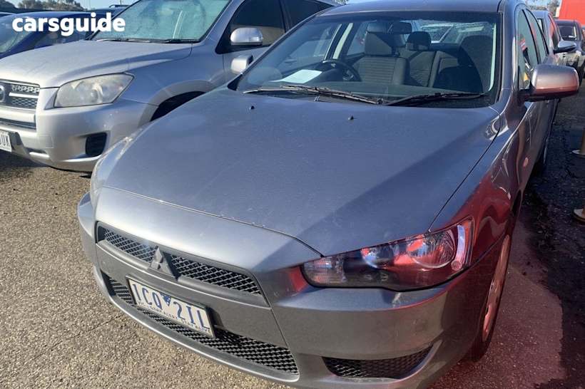 Grey 2012 Mitsubishi Lancer Sedan ES