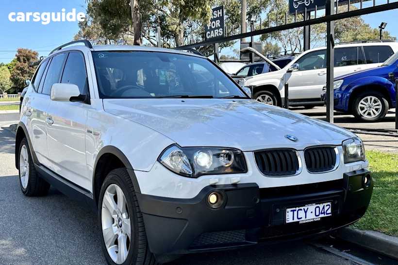 White 2004 BMW X3 Wagon 3.0I