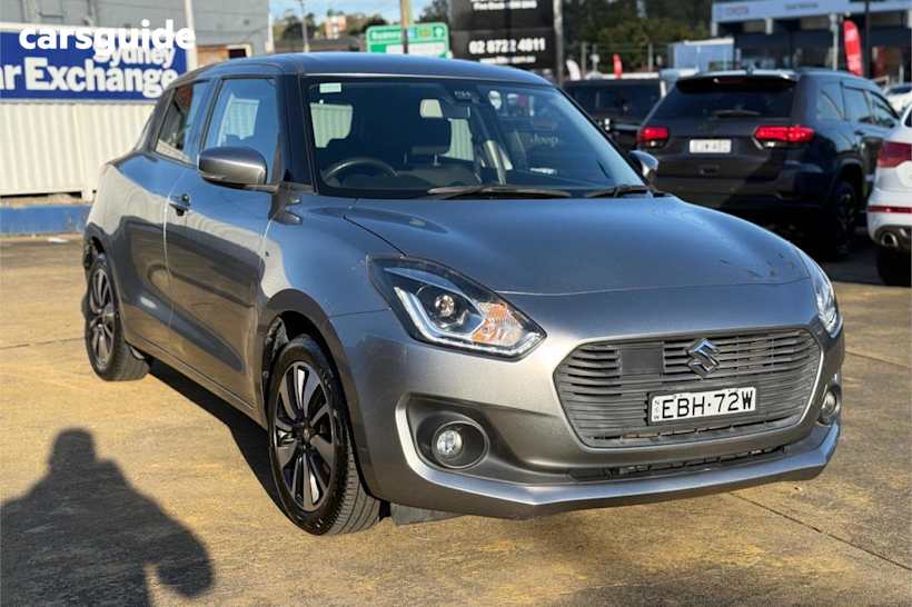 Silver 2018 Suzuki Swift Hatchback GLX Turbo