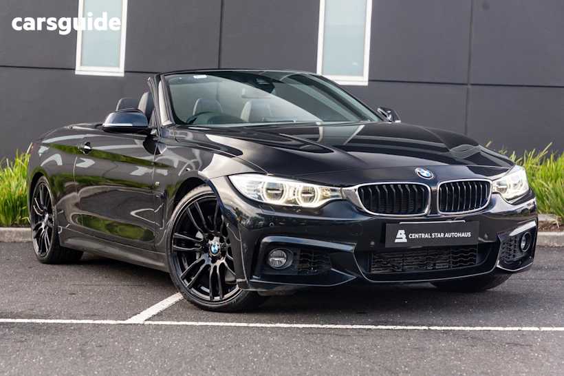 Black 2014 BMW 435I Convertible