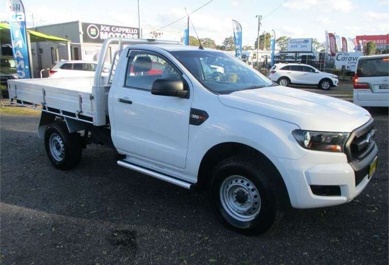 White 2017 Ford Ranger Cab Chassis XL 3.2 (4X4)