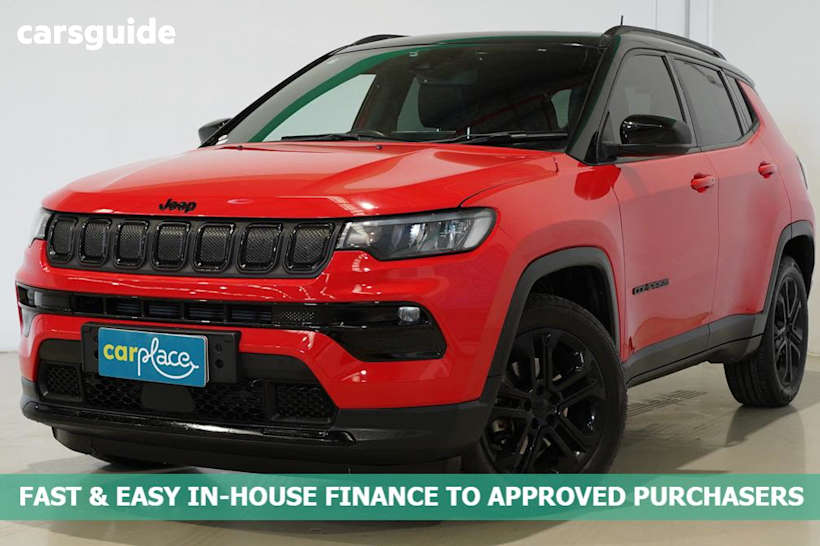 Red 2022 Jeep Compass Wagon Night Eagle (fwd)