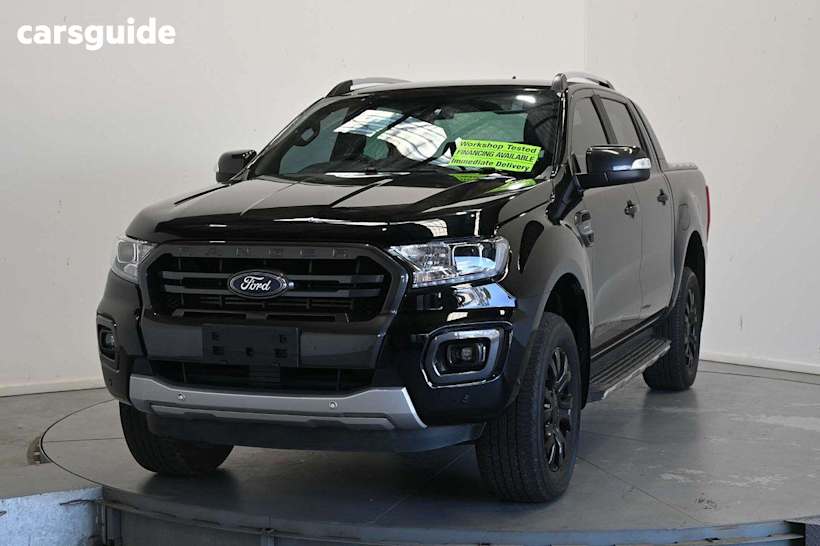 Black 2022 Ford Ranger Double Cab Pick Up Wildtrak 2.0 (4X4)