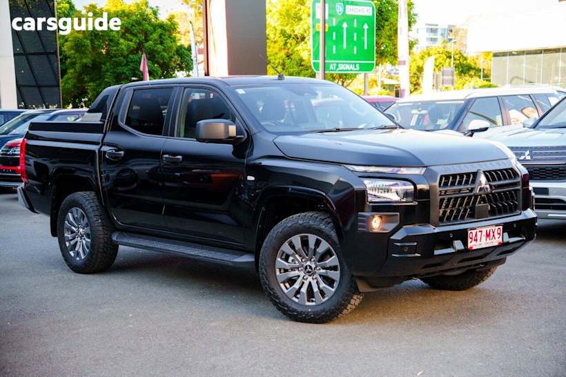 Black 2025 Mitsubishi Triton Double Cab Pick Up Glx+ (4X4)