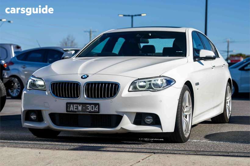 White 2015 BMW 528I Sedan Luxury Line