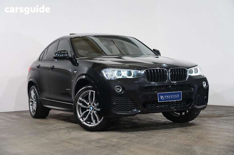 Black 2016 BMW X4 Coupe Xdrive 20D