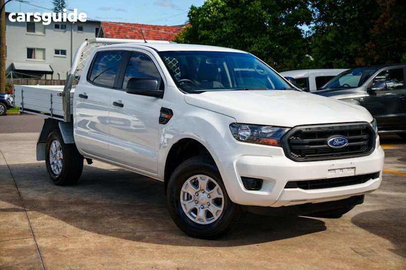 White 2019 Ford Ranger Double Cab Chassis XL 3.2 (4X4)