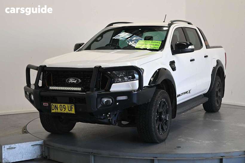 White 2021 Ford Ranger Double Cab Pick Up Wildtrak 2.0 (4X4)