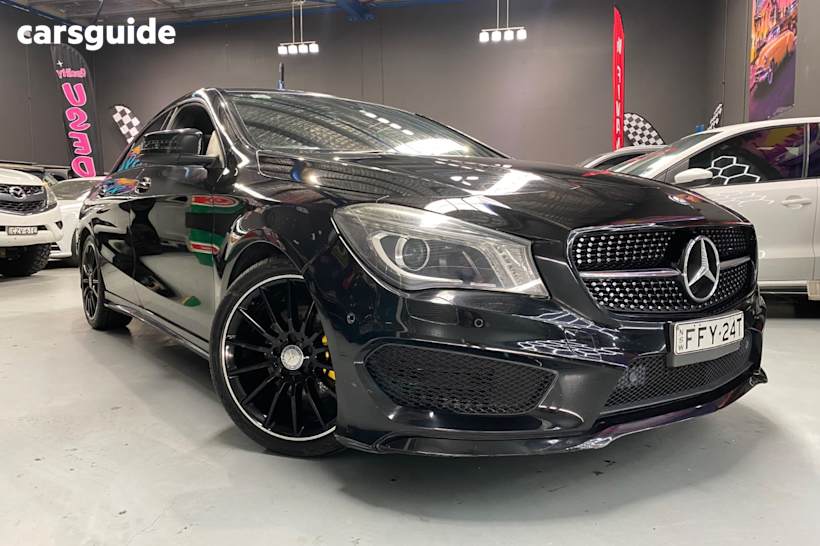 Black 2013 Mercedes-Benz CLA200 Coupe Edition One