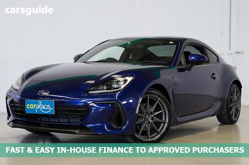 Blue 2022 Subaru BRZ Coupe