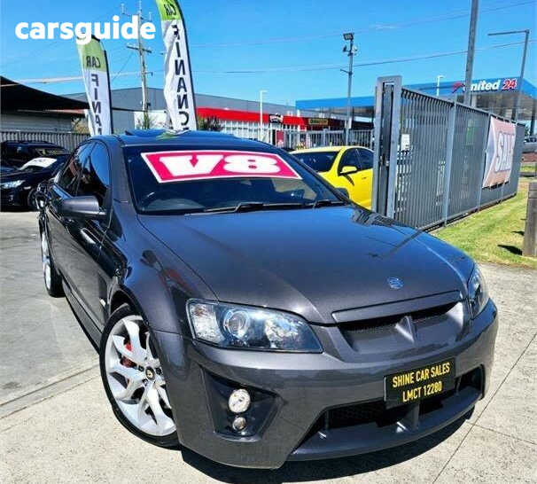 Grey 2008 HSV Clubsport Sedan R8