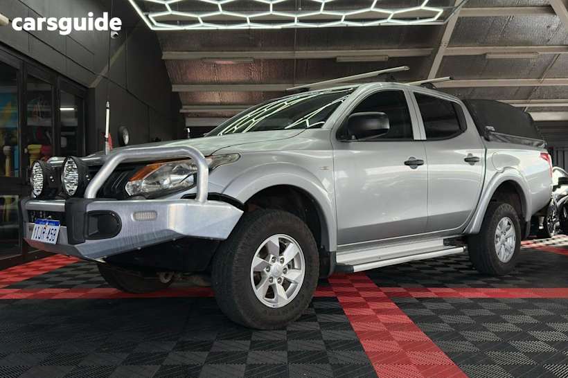 Silver 2016 Mitsubishi Triton Dual Cab Utility GLX Plus (4X4)