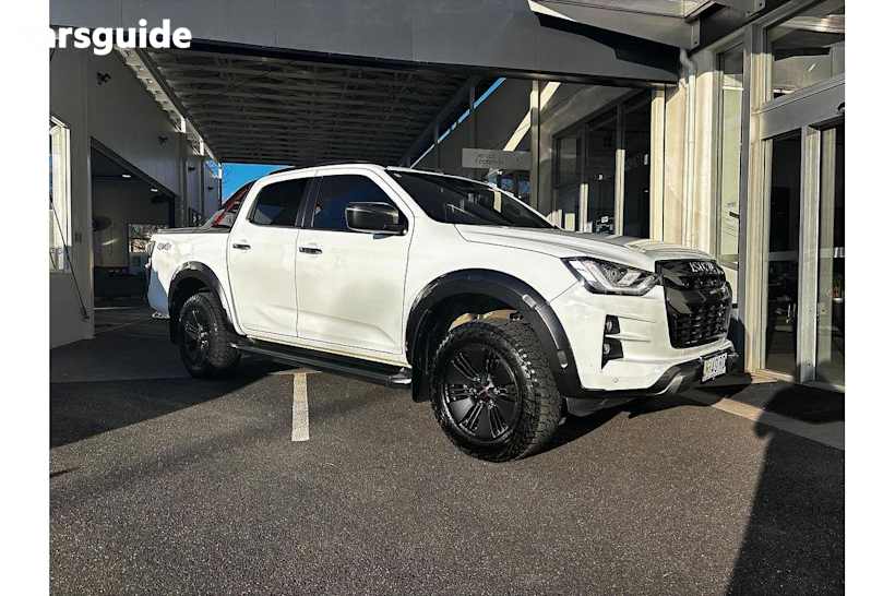 White 2021 Isuzu D-MAX Ute Tray RG MY22