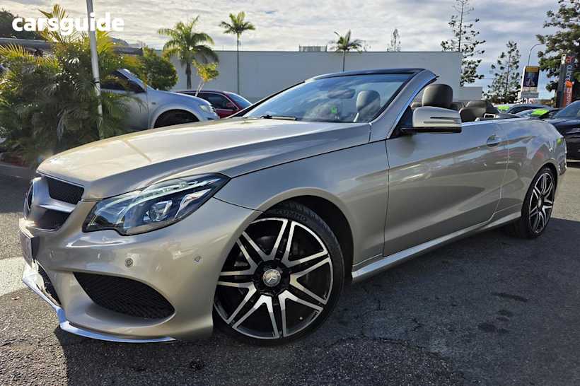 Silver 2016 Mercedes-Benz E250 Cabriolet