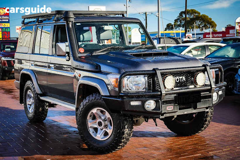 Grey 2021 Toyota Landcruiser 70 Series Wagon GXL