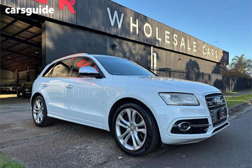 White 2016 Audi SQ5 Wagon 3.0 TDI Quattro