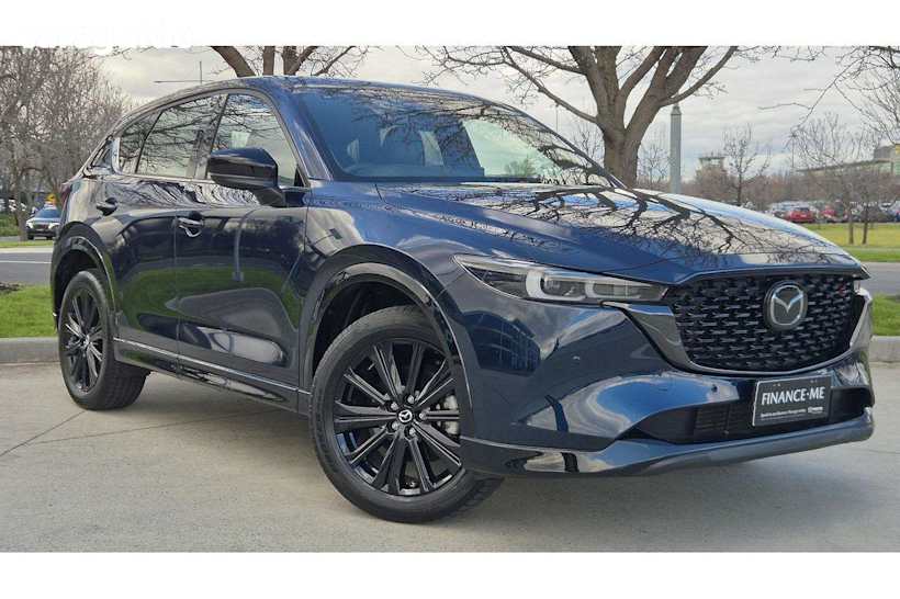 Blue 2022 Mazda CX-5 SUV G35 GT SP 4X4