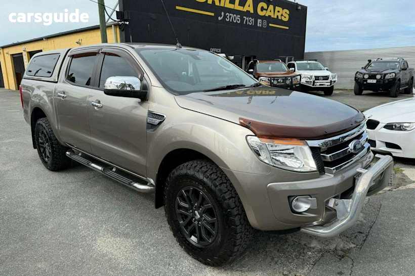 Gold 2015 Ford Ranger Ute Tray XLT 3.2 (4x4) PX