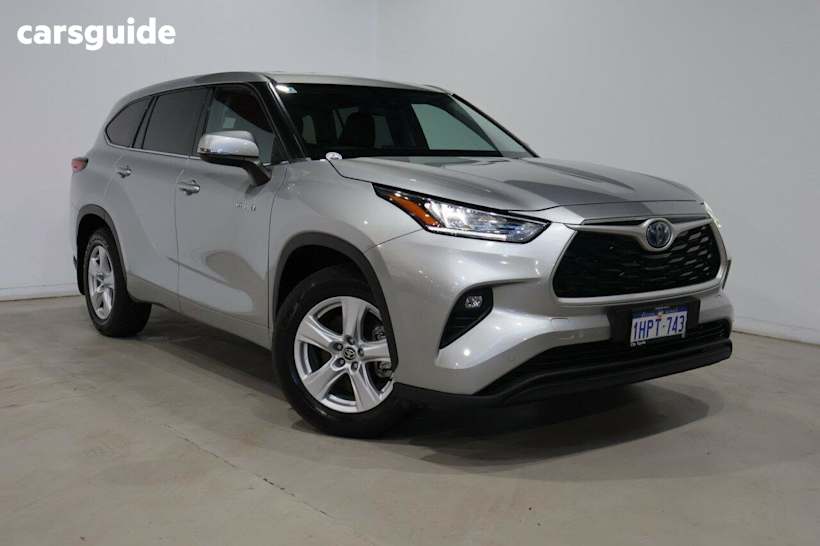 Silver 2021 Toyota Kluger Wagon GX Hybrid AWD
