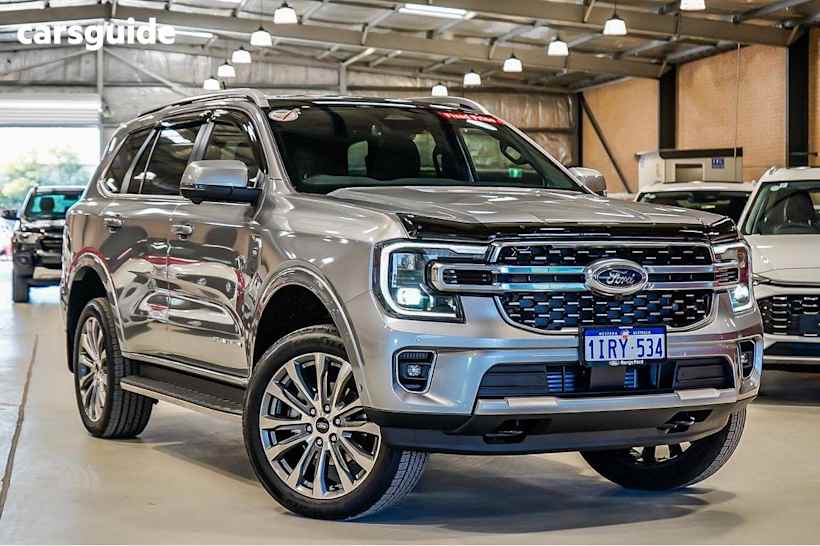 Silver 2023 Ford Everest Wagon PLATINUM 4X4