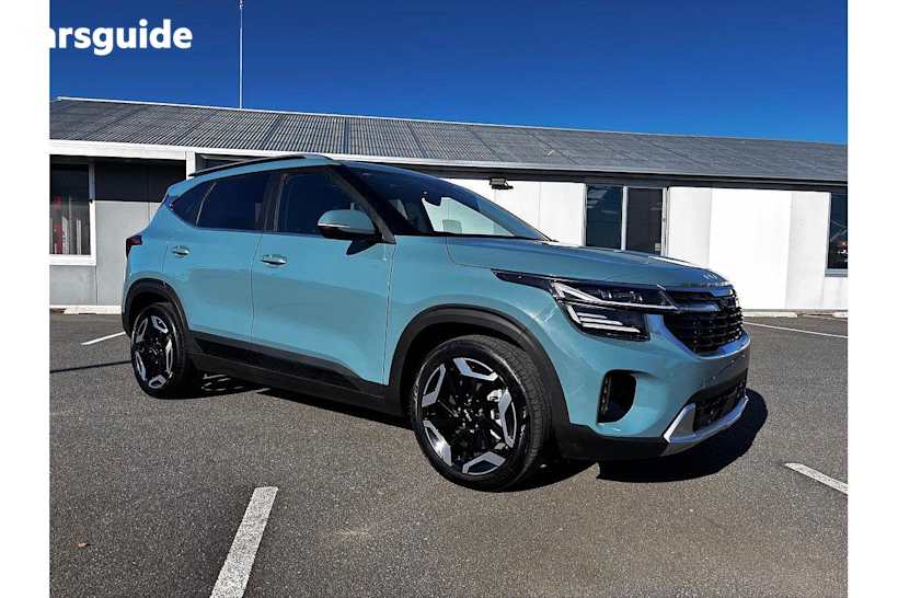 Blue 2024 Kia Seltos Wagon GT-LINE 4X4