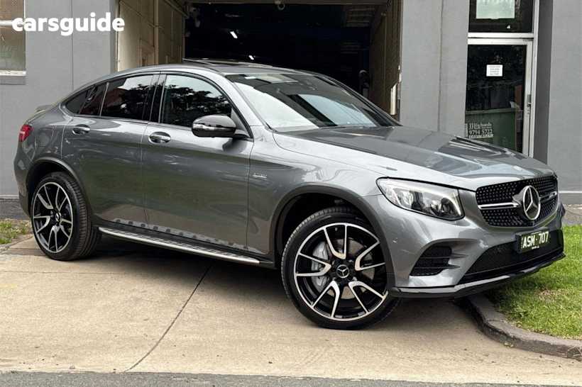 Grey 2018 Mercedes-Benz GLC43 Coupe