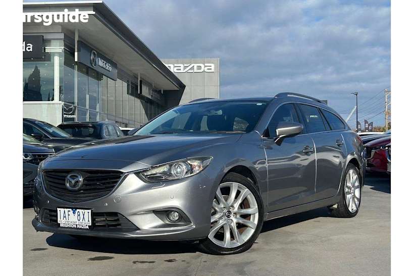 Silver 2013 Mazda Mazda6 Wagon GT F