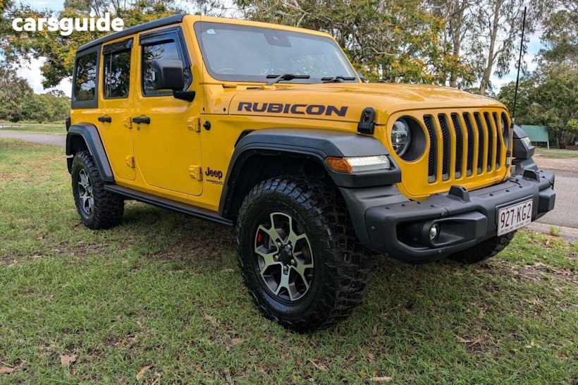 Yellow 2020 Jeep Wrangler Wagon