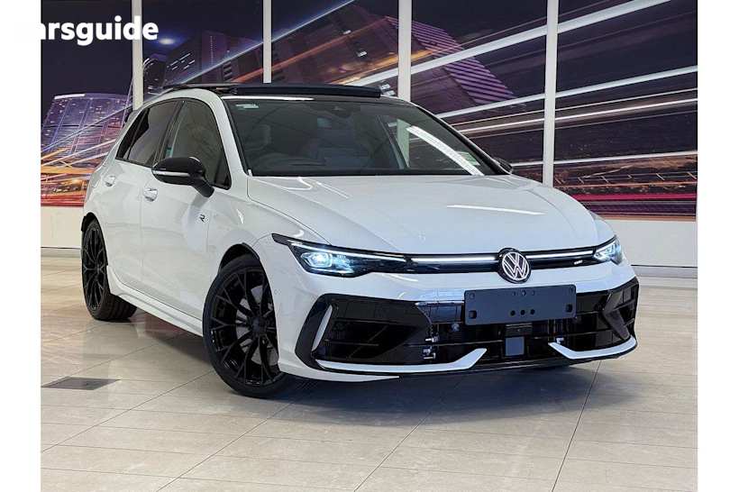 White 2025 Volkswagen Golf Hatch R BLACK EDITION 4WD