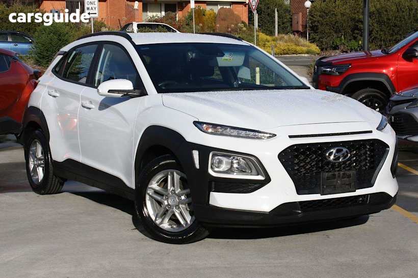 White 2019 Hyundai Kona Wagon Active Safety (fwd)