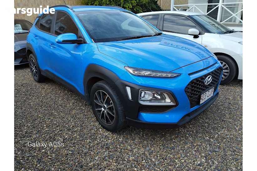 Blue 2019 Hyundai Kona Wagon Go (Fwd)