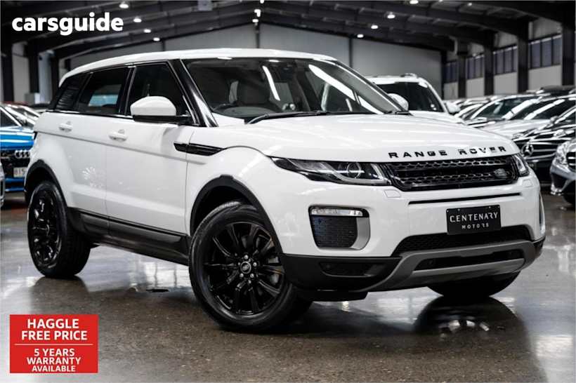 White 2016 Land Rover Range Rover Evoque Wagon TD4 180 SE