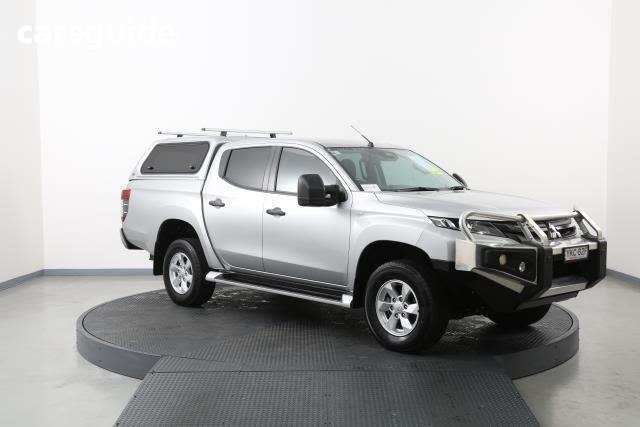 Silver 2020 Mitsubishi Triton Double Cab Pick Up GLX Plus (4X4)