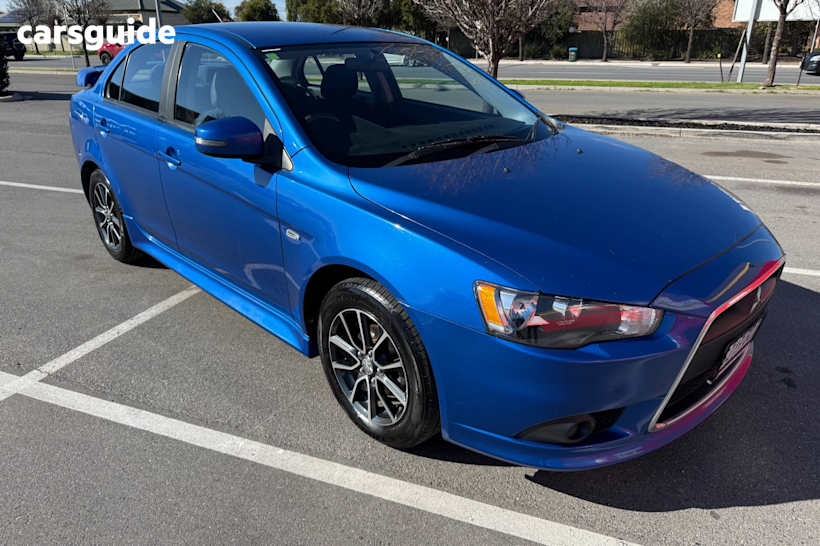Blue 2014 Mitsubishi Lancer Sedan ES Sport