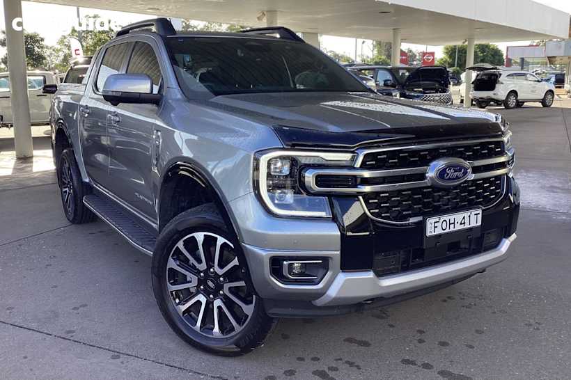 Silver 2024 Ford Ranger Double Cab Pick Up Platinum 3.0 (4X4)