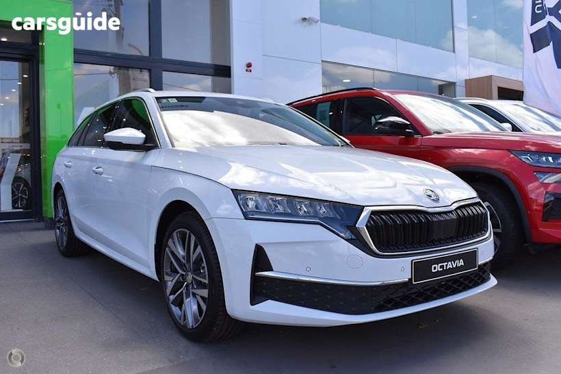White 2025 Skoda Octavia SUV 110TSI SELECT F