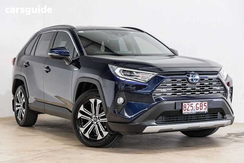 Blue 2020 Toyota RAV4 Wagon GXL F