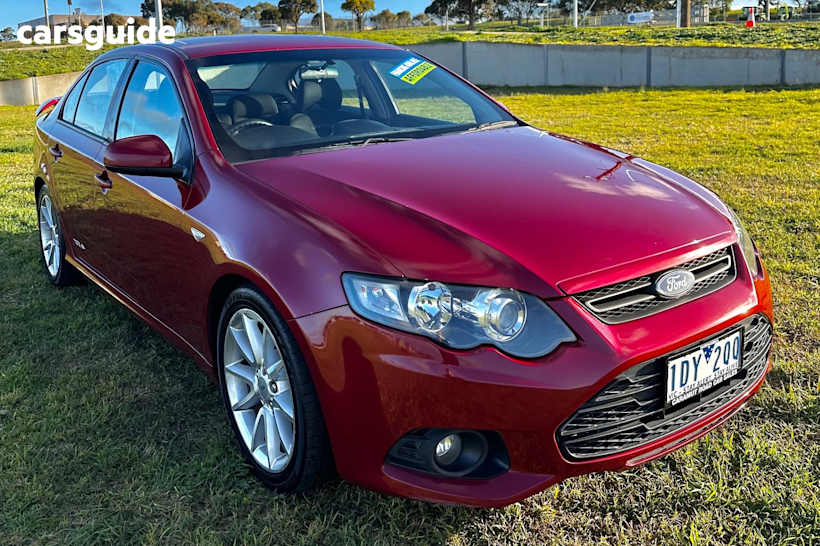Red 2013 Ford Falcon Sedan Xr6
