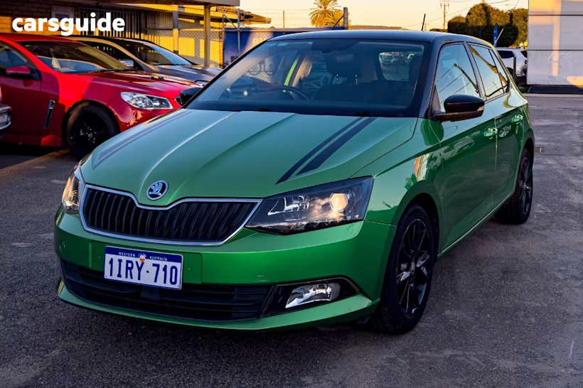 Green 2016 Skoda Fabia Hatchback 81 Tsi