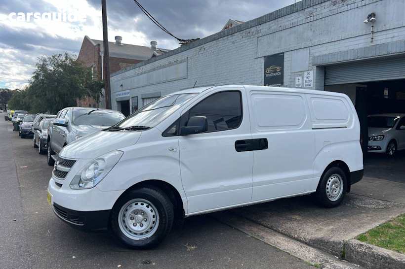 White 2012 Hyundai Iload Commercial TQ2-V MY12 Van 5dr Auto 5sp 1168kg 2.5DT