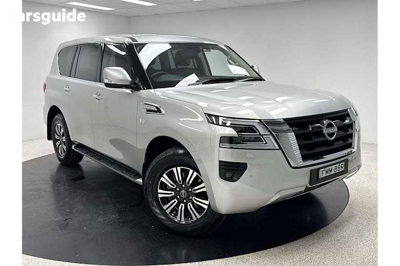 Silver 2024 Nissan Patrol Wagon TI 4X4